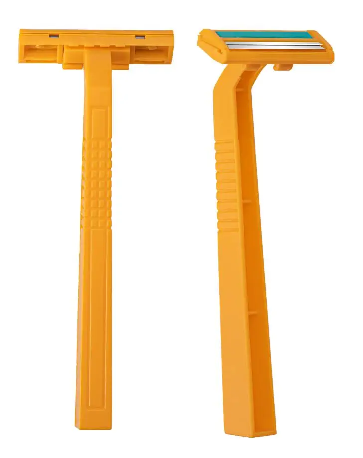 Manufacturers wholesale super quality twin blade disposable razor for hotel with different size
