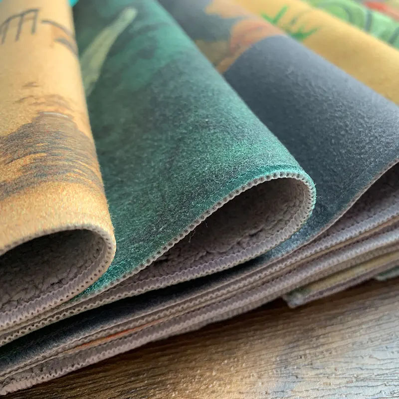 iflower wholesale Factory Price Eco-Friendly cotton custom printed Low linen kitchen thick tea towel