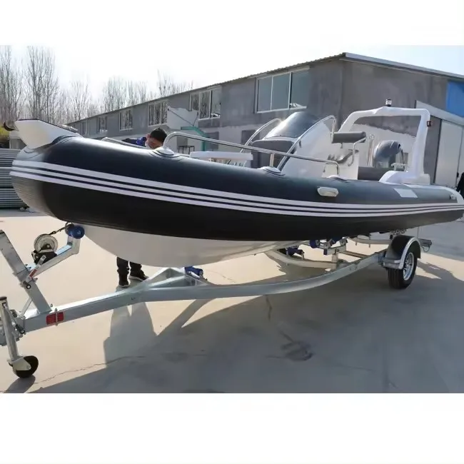 CE 19-футовая Спортивная лодка 580 Hypalon надувная дешевая ребро Италия