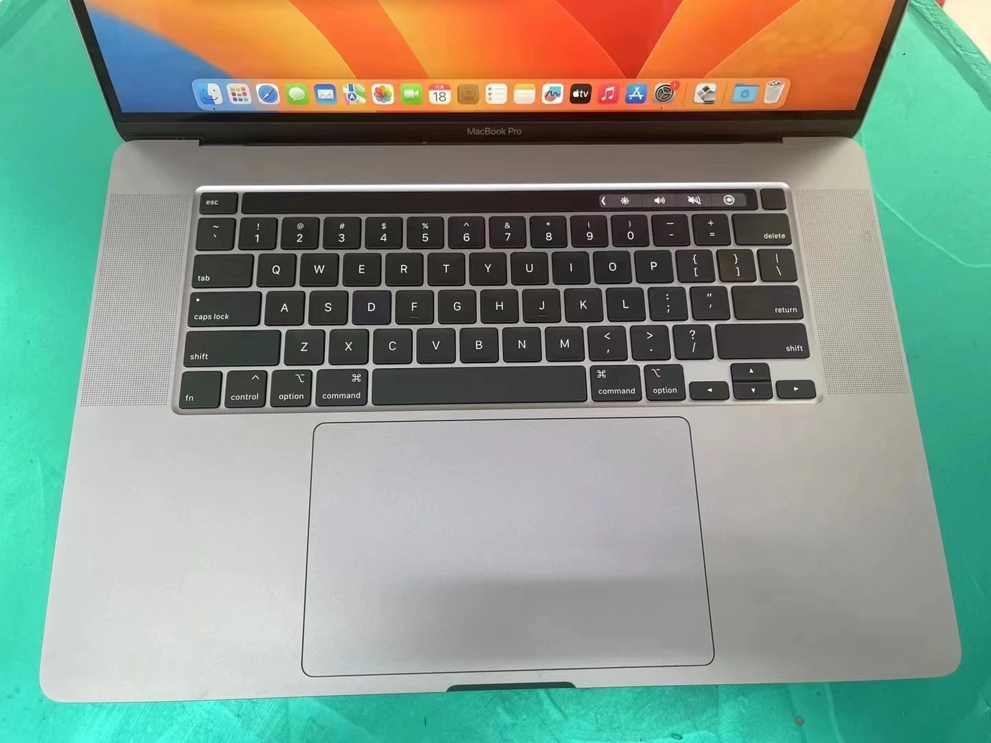Original Used Laptop A2141 2.6ghz 16gb 512gb ssd i7 for macbook pro retina 16 inches 2019 year computer grey silver