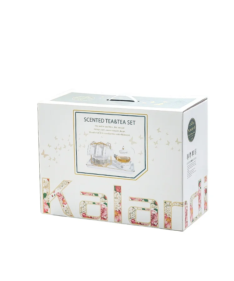 NEWELL Ceramic Tea  Suit Light Luxury Living Room Simple Kung Fu Tea Cup Scented Teapot Cup with Tray Exquisite Tea Set