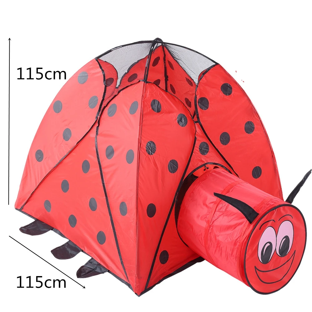 Children kids camping play set,camouflage pattern basketball set kids indoor play Tents