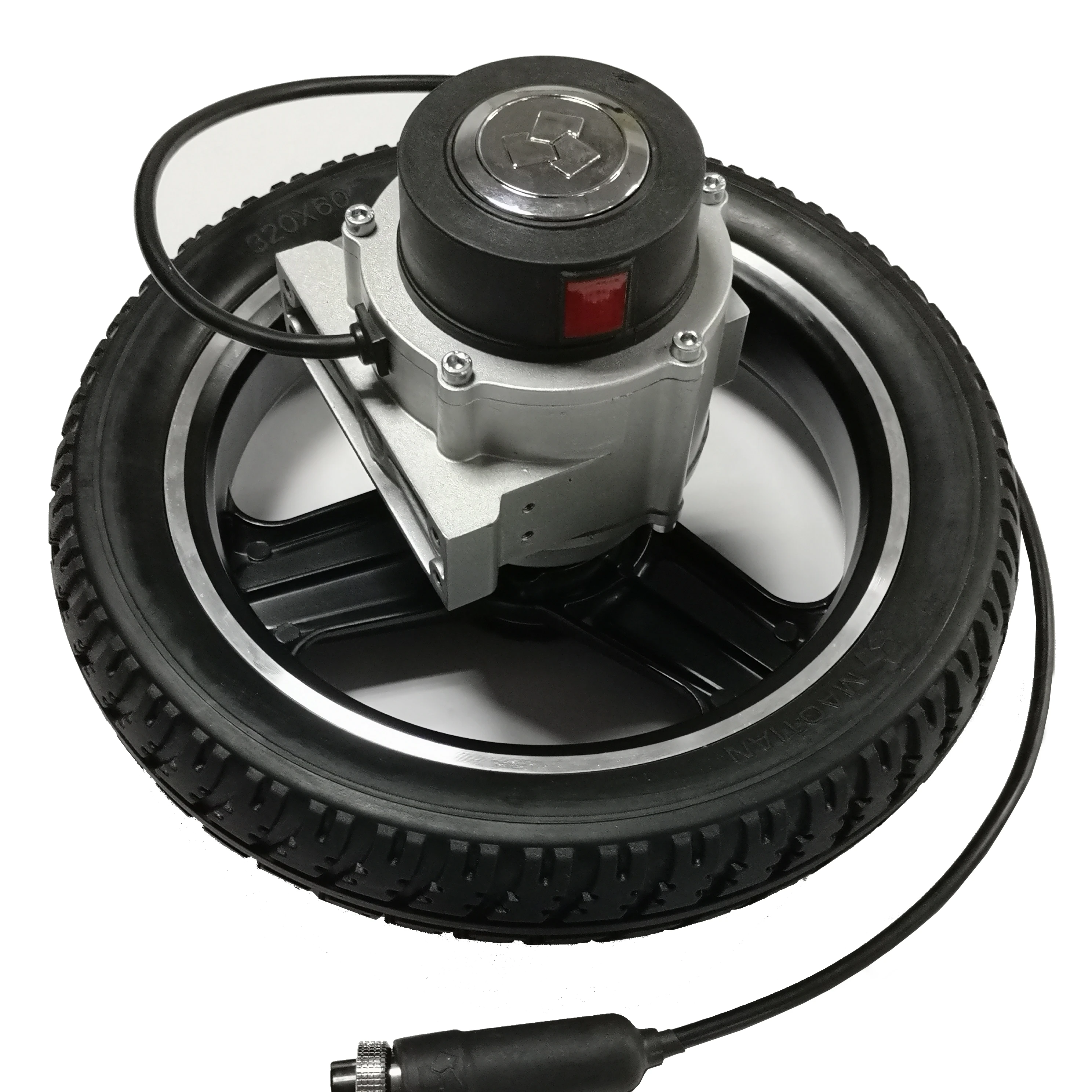 
wholesale high efficiency electric wheelchairs motor MT28 / BLDC hub motor / 24V dc hub motor with tires 