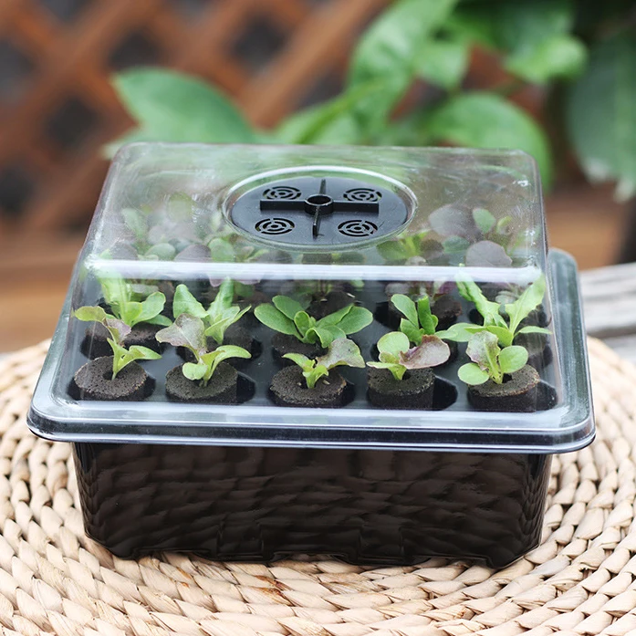 12 Hole Simple Seedling Cultivation Pot Suitable for Soilless Hydroponic Planting Substrate