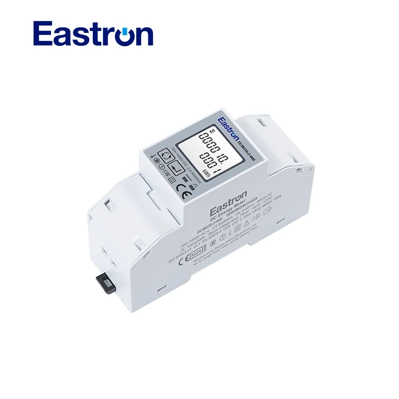 Eastron DCM230-2 Высокоточный КЛАСС 0 5 сигнал перегрузки тока Din-рейка измеритель энергии постоянного со встроенным шунтом