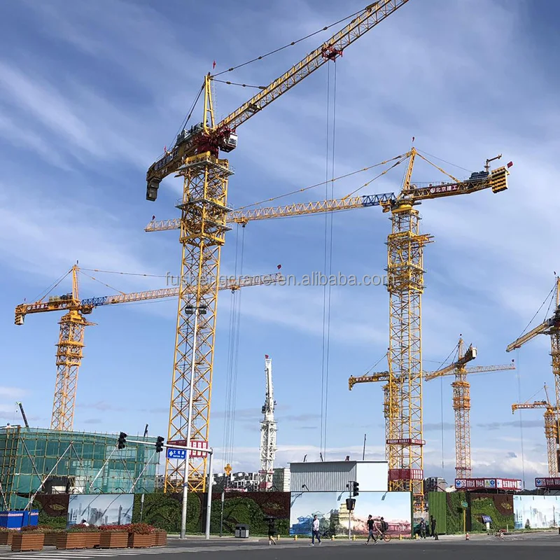 Construction Freestanding 7530 Tower Crane and Construction Hoist Supplier