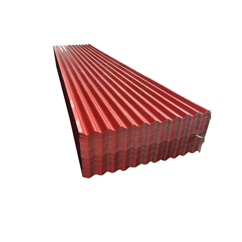 DX51D SGCC Color Coated Corrugated Steel Hot Dipped Galvanized Roofing Sheets 3mmm