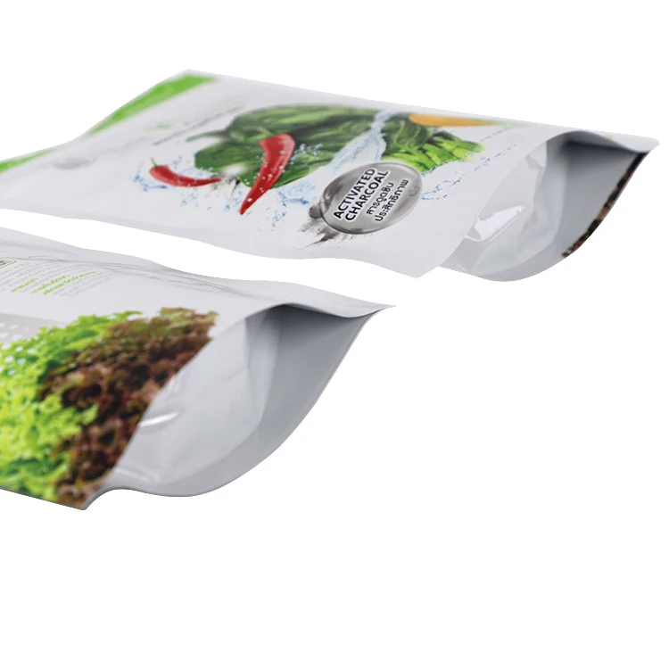 Food Snack Stand Up Zipper Resealable Candy Flat Plastic Bag Smell Proof Bags Glossy Print Mylar Bags Custom