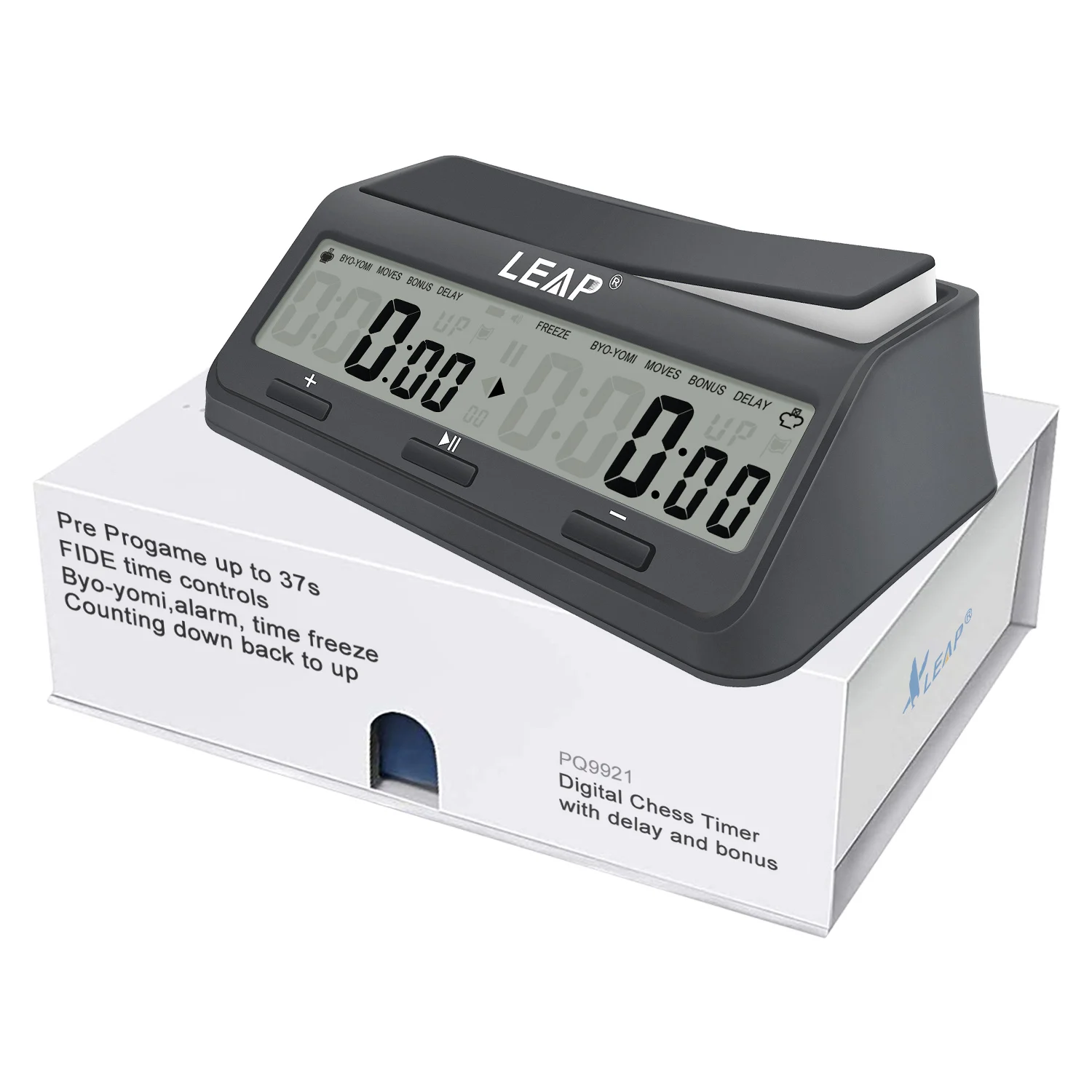 Tournament multifunctional  Chess Clock Professional Chess Timer Customized Timer support ODM&OEM Timepiece with large LCD displ