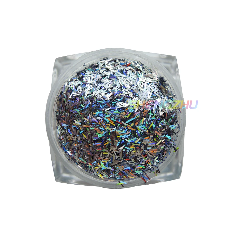 popular HZJ series wholesale r special shapes PET glitters for nail and decorations