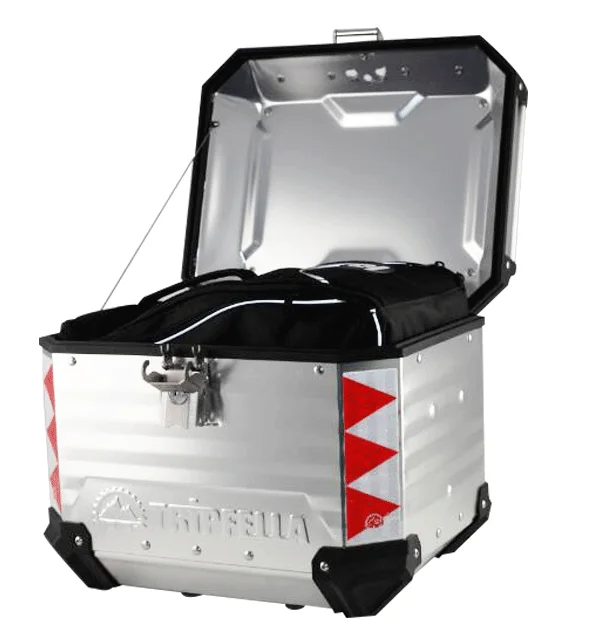 Tripfella - 40L Top case, Aluminium Motorcycle box,top box