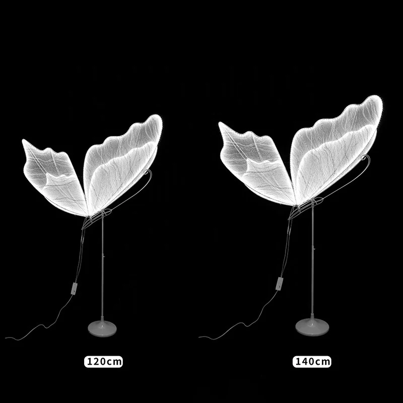 wedding led lights butterfly decoration backdrop lighted butterfly wings in led lights for event