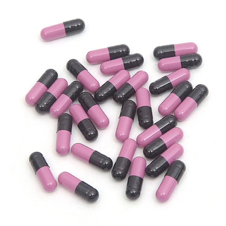 2020 new price bovine gelatin size 1 empty color capsules