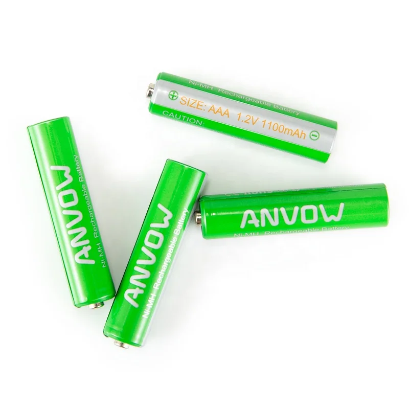 1.2v ni-mh battery rechargeable aaa battery 1.2v 1100mah Nimh battery