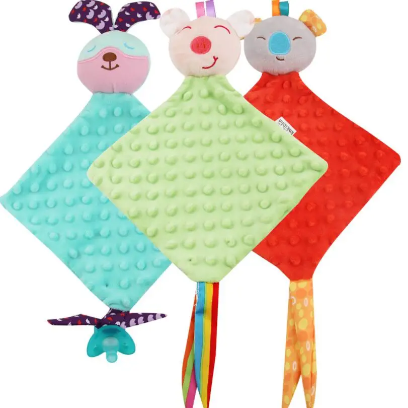 
Hot Baby Products BabyMouth Towel Kids Cartoon Towel For Kids Comforter Security Baby soothing towel 