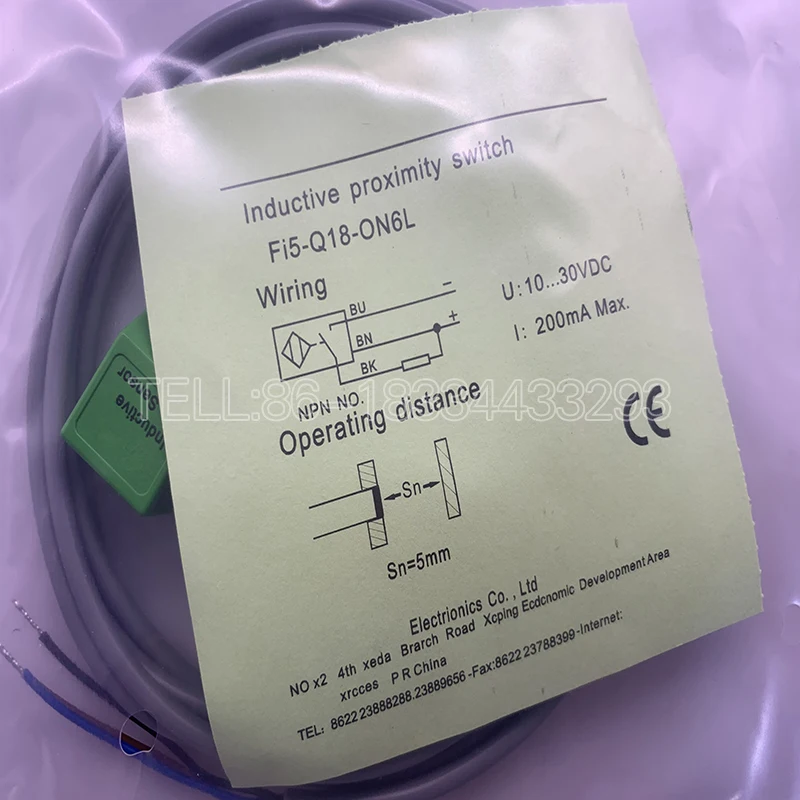 high quality Inductive proximity switch  FI5-Q18-OD6L low voltage switch, new, quality guaranteed 100% original