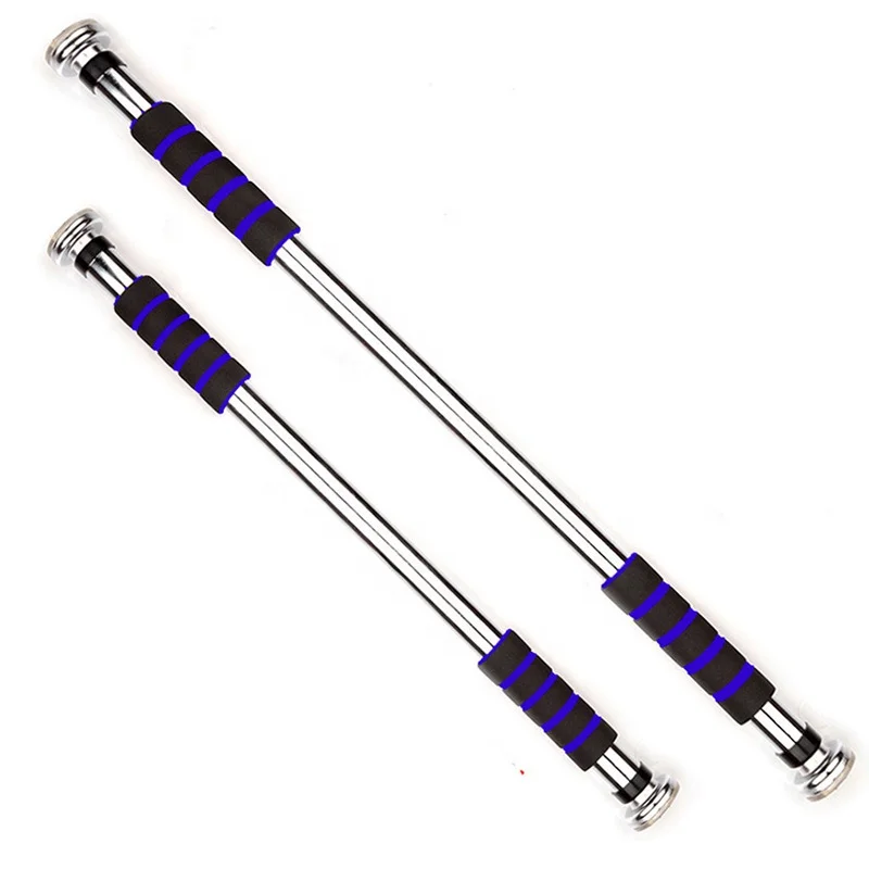 
The multi-function horizontal bar on the door exercises the arms and abs and pectoral muscles 