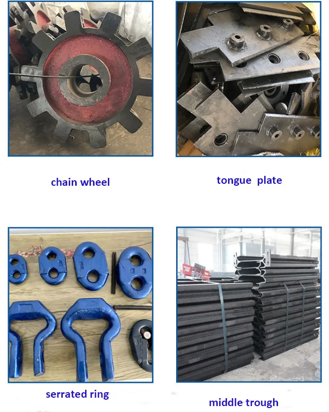 SGB620/40T Scraper for Coal Mines Strong Bottom Plate with High Bearing Capacity Middle Trough 1500*620 Energy Mineral Equipment
