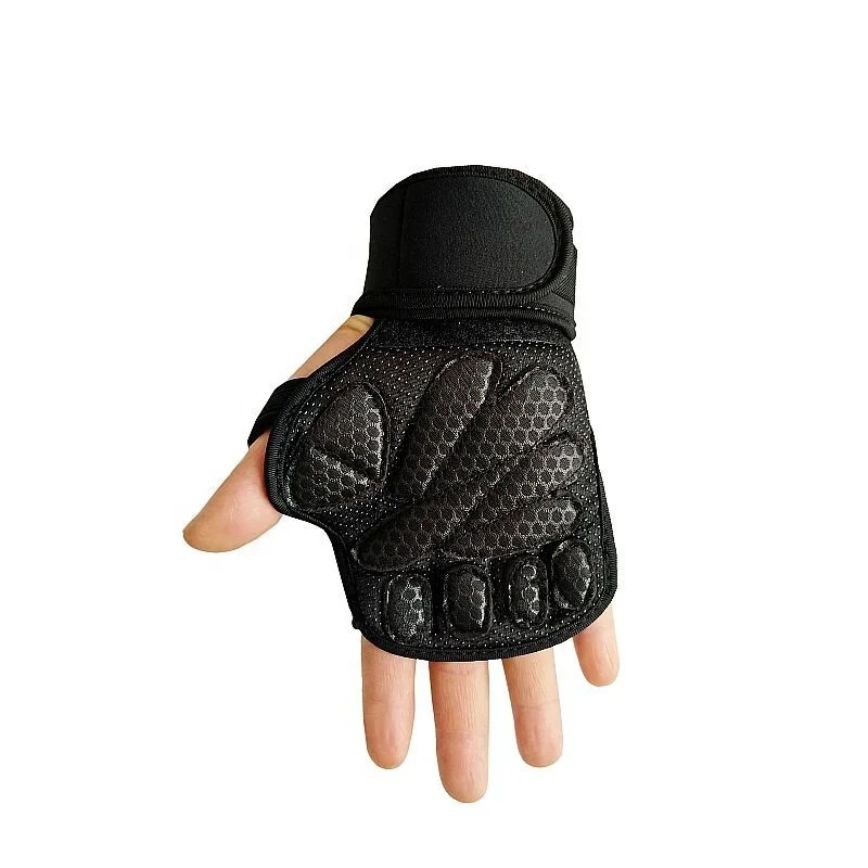 2021 Gangsheng Amazon Hot Sales Men Women Wrist Straps Support Gym Guantes de levantamiento de pesas Weight Lifting Gloves
