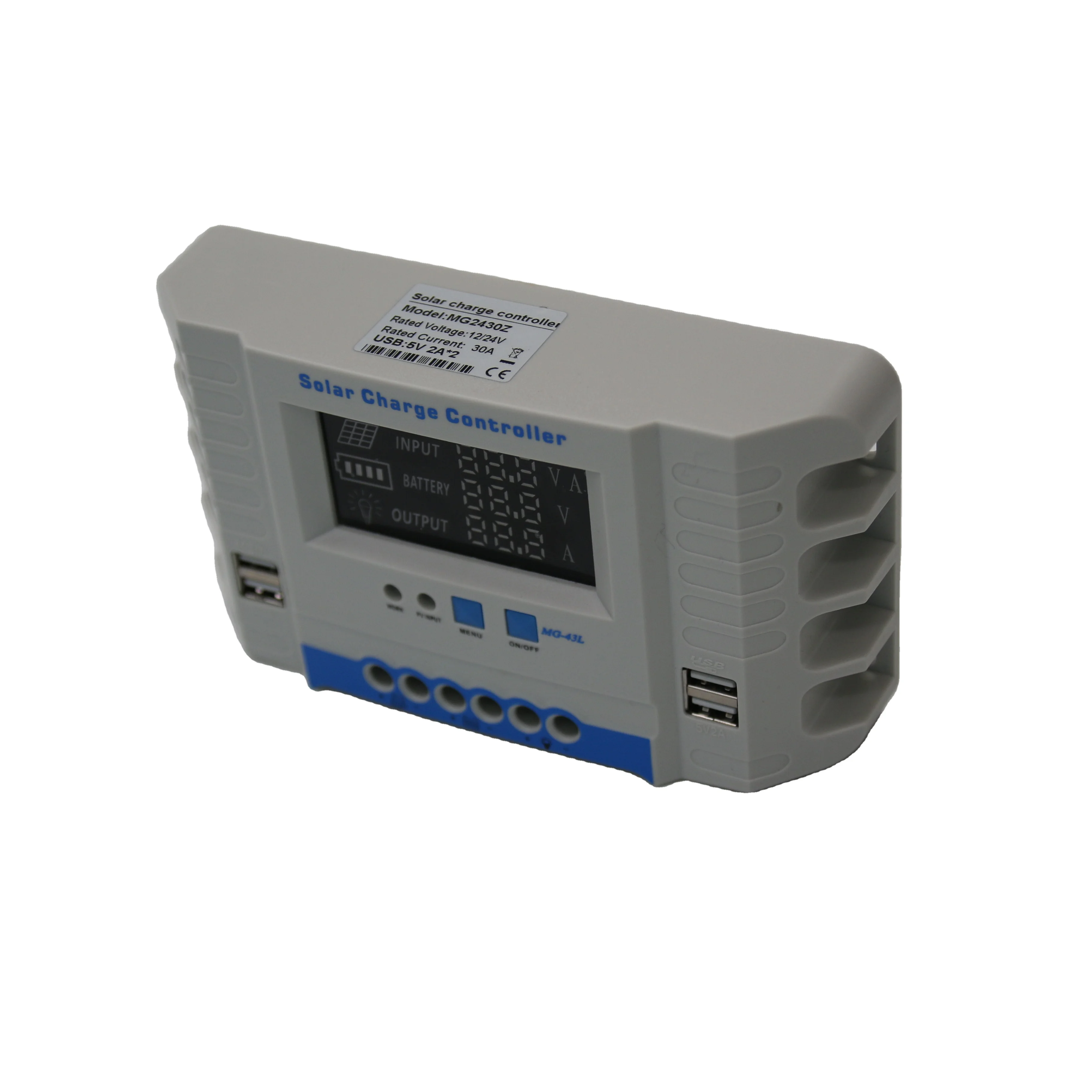 60A 12V 24V Lithium Off-grid Solar Tracking Solar Power Controller