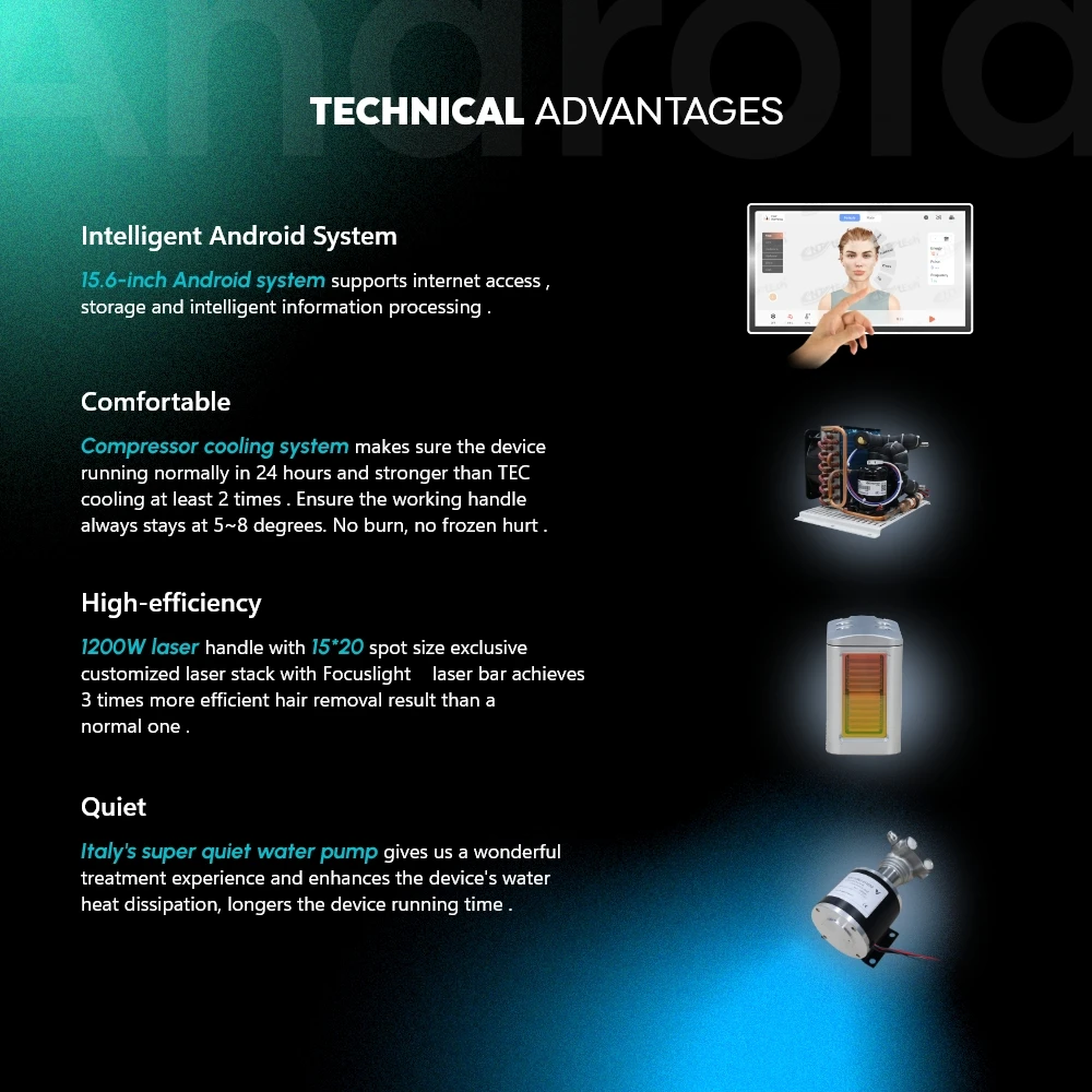 All colour painless treatment diode laser 808 hair removal machine price