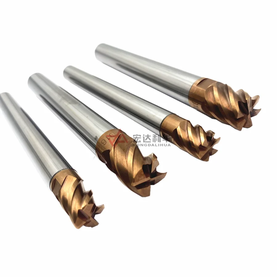 Solid Carbide tool holders  screwed with Exchangeable Head End Mill Modular CNC Cutting Tool
