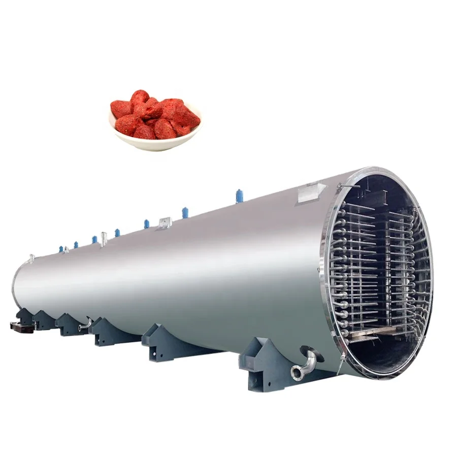 Huchuan automatic vacuum freeze dried avocado powder spinach machine fruit juice powder lyophilization