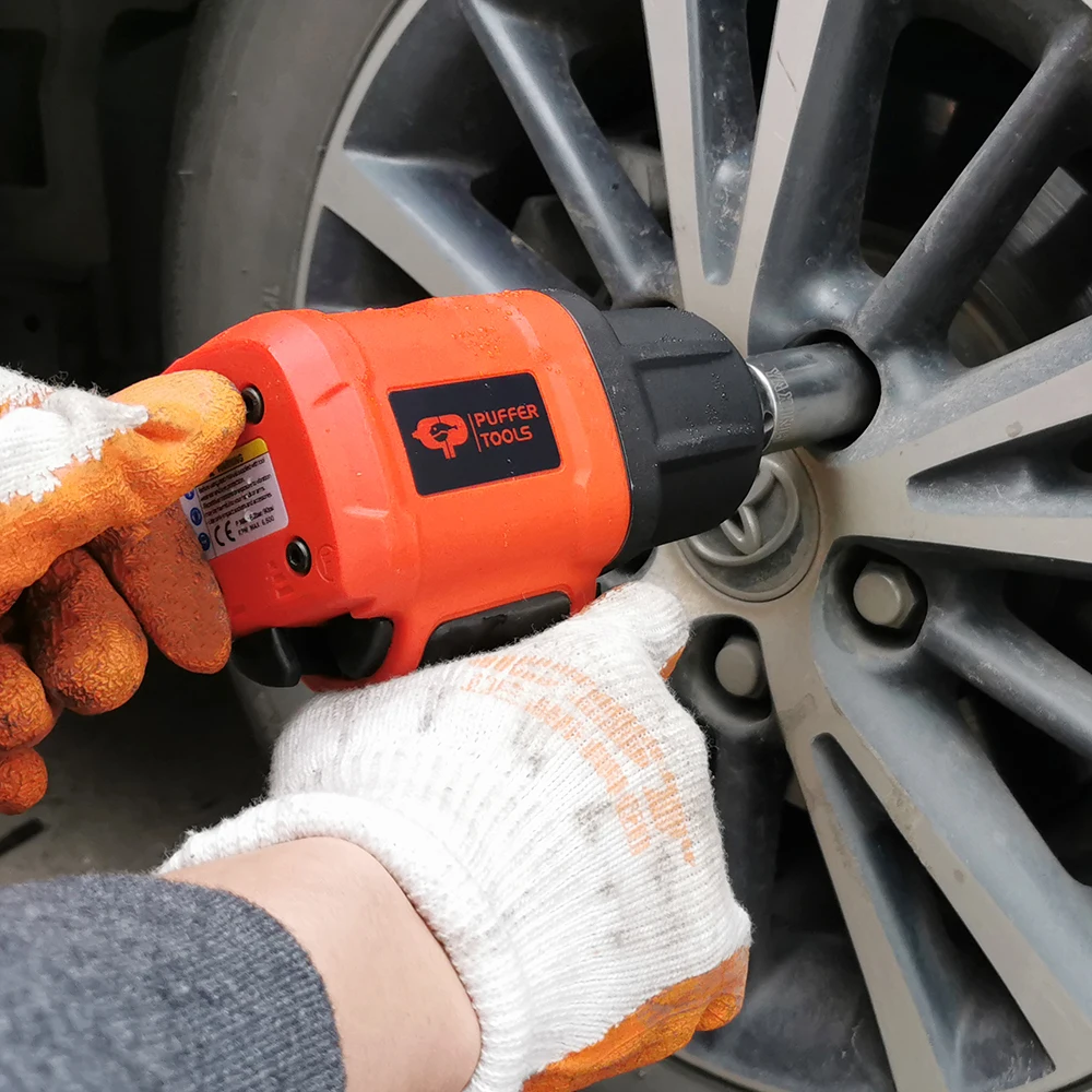 
Professional 1600Nm Compact Composite Material Light Weight 1/2' Inch Square Drive Auto Car Tire Air Impact Wrench 