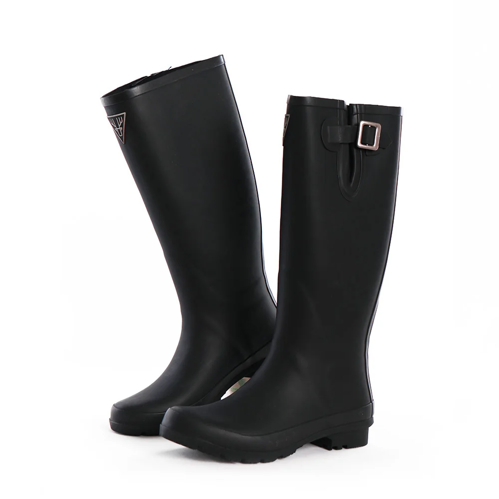 superior quality comfortable High top rain boots Non-Slip rubber shoes outdoor LAWR-007 2021 new 500 pair