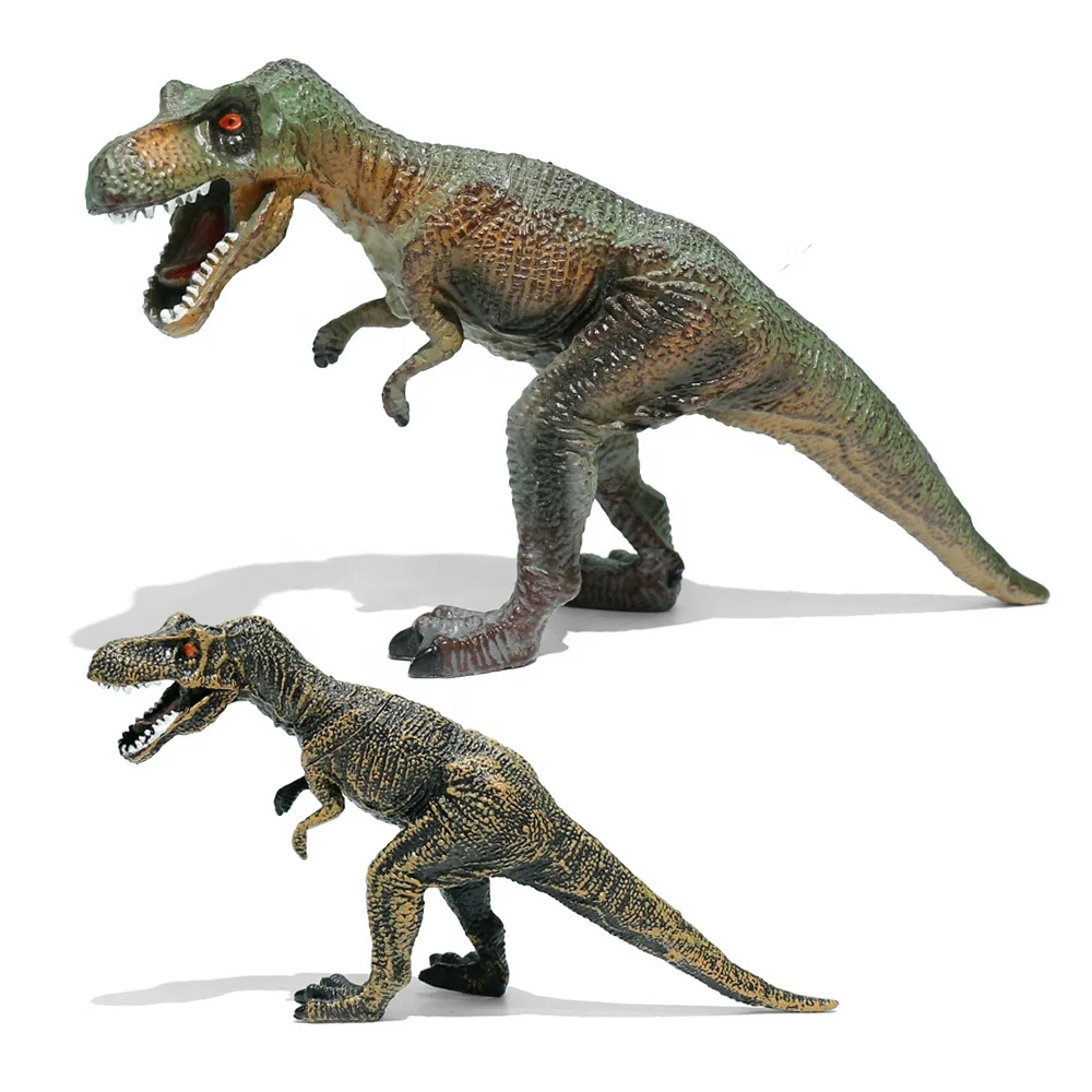 Manufacturer Custom Plastic Toy PVC Cartoon Model dinosaur Tyrannosaurus Rex toys dinosaur for kids