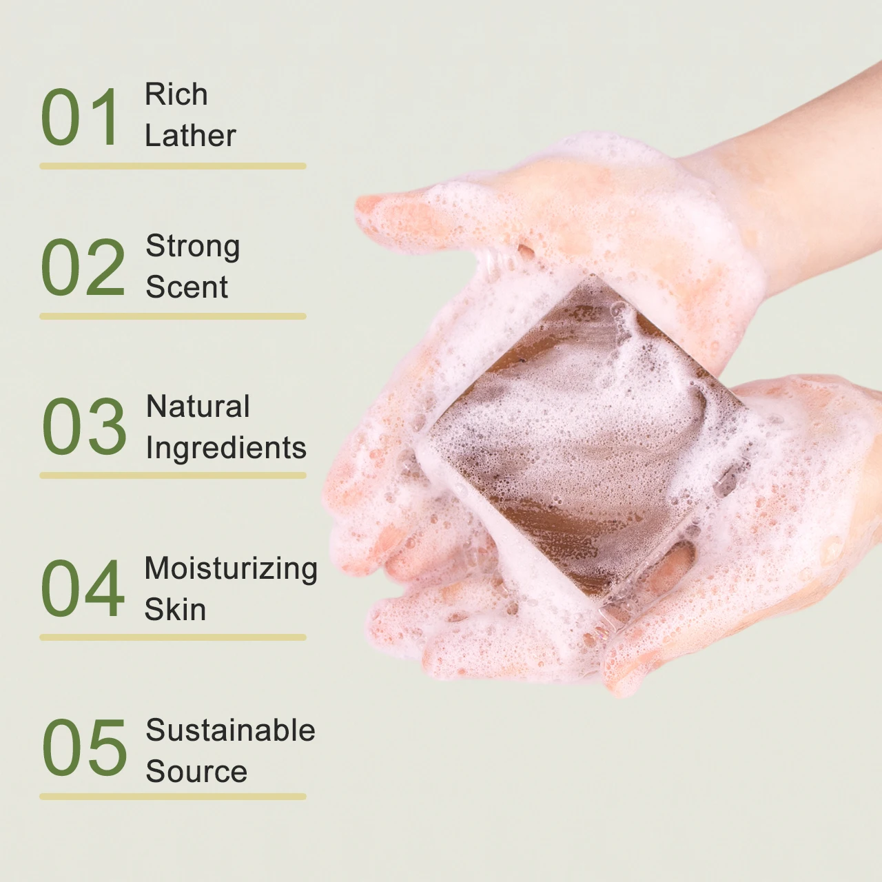 Organic Moisturizing Natural Handmade Customized Packaging Whiskey Bay Rum Summer Cirtus Mens Soap