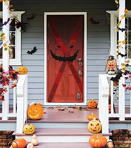 Premium Yellow Caution Tape 3 inch x 1000 feet Halloween Decoration Party Tape