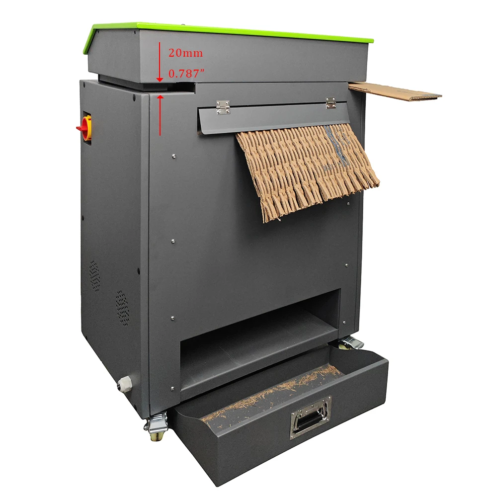 Industrial Supply Recycling Crushers Papers Cardboard Chipping Waste Shredders Machine Waste Books