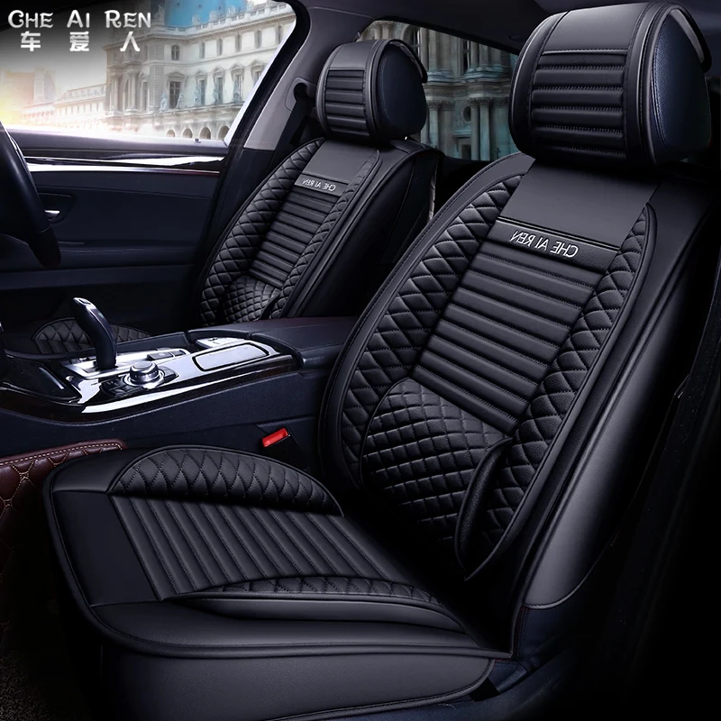 
Auto seat cushion high quality leather material car seat cover 