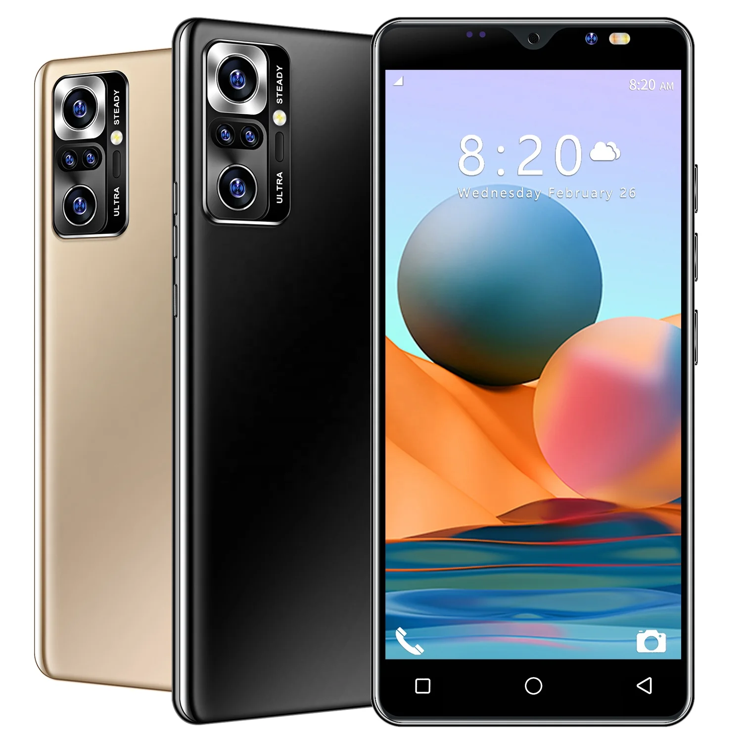  Новинка 2021 лидер продаж Оригинальный разблокированный смартфон Note10 Pro + на базе Android 10 4 Гб 64 ГБ 3G 4G 5G OEM Мобильные телефоны с