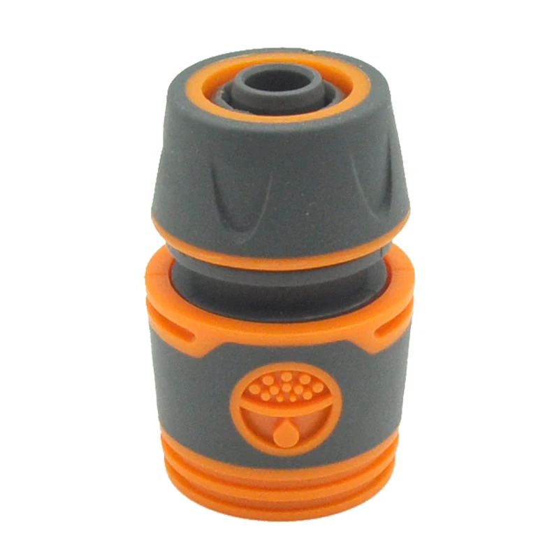 Соединитель для садового шланга для полива Gartenkraft 1/2 дюйма с мягким покрытием