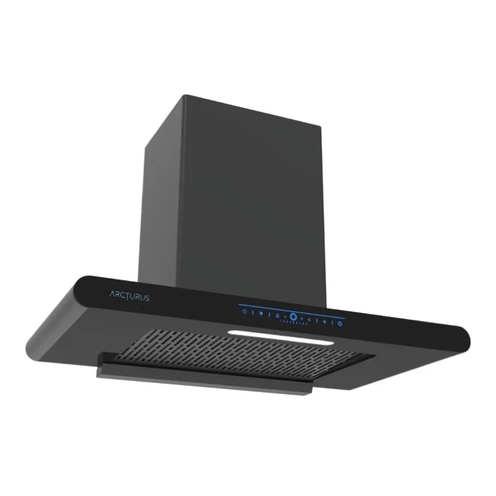 ROUND CORNER COOKER HOOD WITH SMART AUTO HEAT CLEANING FUNCTION & GREAT SUCTION POWER