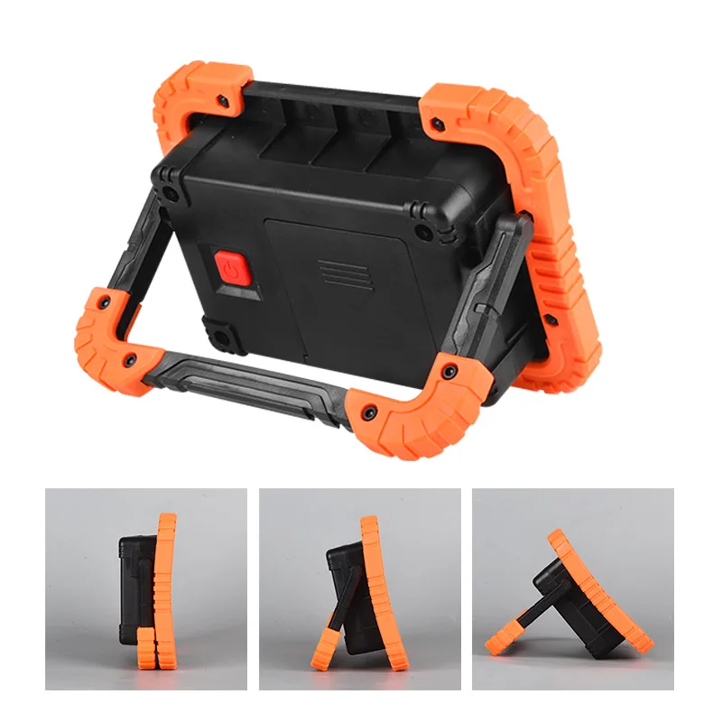 Lift multi-functional camping work light emergency charging floodlight High-power outdoor camping light
