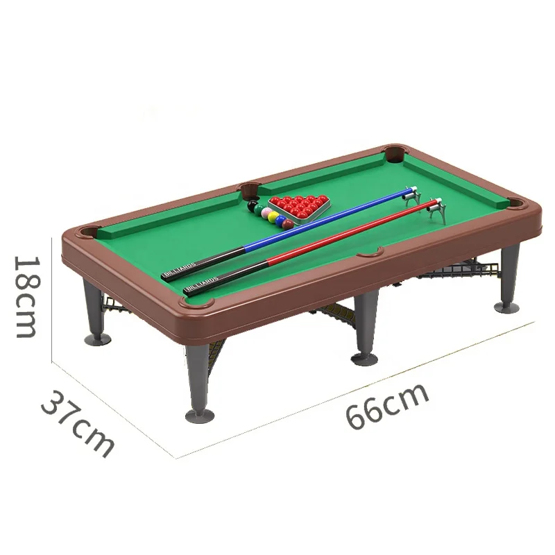 Wholesale Kids Billiards Ball Set Toy Billiards Table Indoor Sport 2-player Billiard Table for Children