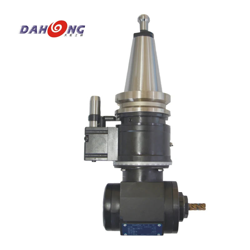 DAHONG BT40-DHER32-150 Angle Head Machine Tools Accessories spindle head Metal 360 degree cnc angle head for cnc Machine