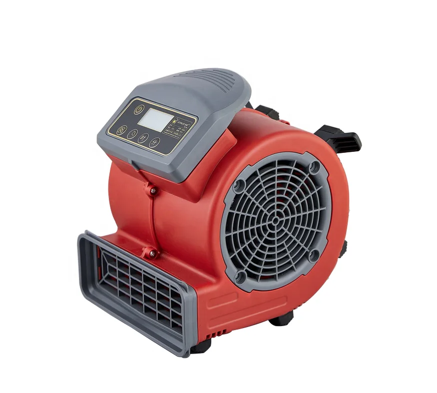 High Quality Floor Dryer Blower Fan Industrial Water Damage Flood Restoration Air Mover With Digital Display