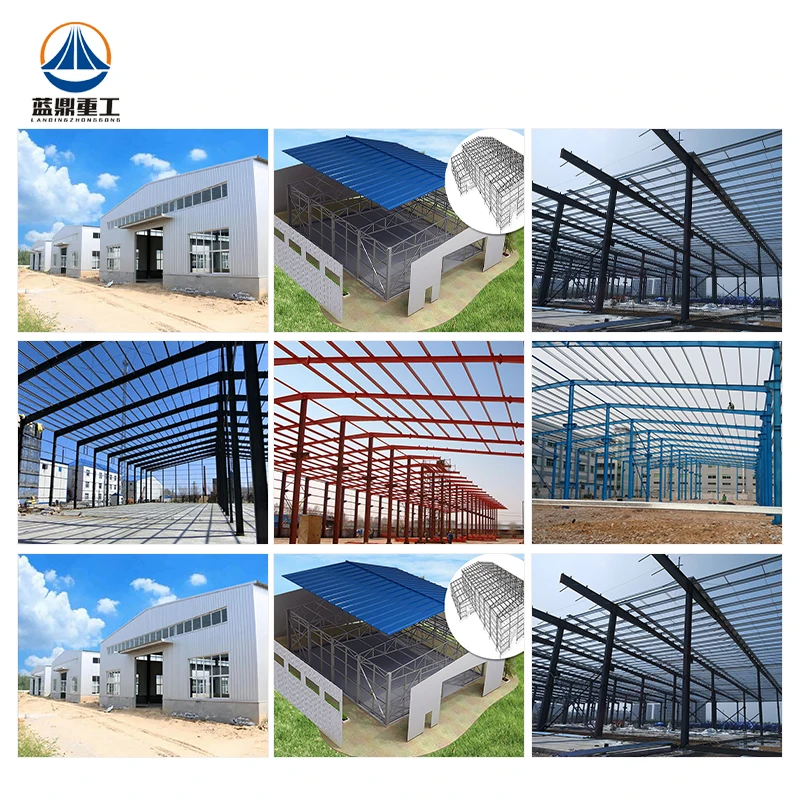 Steel Structure for Warehouse/Workshop/Hangar/Garage/Chicken Shed