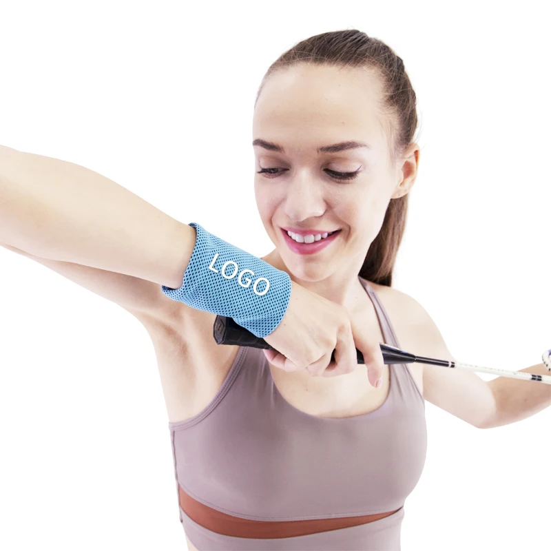 Light and thin golf wrist brace popular gym wrist wrap weight lifting straps customization half finger wrist support protect