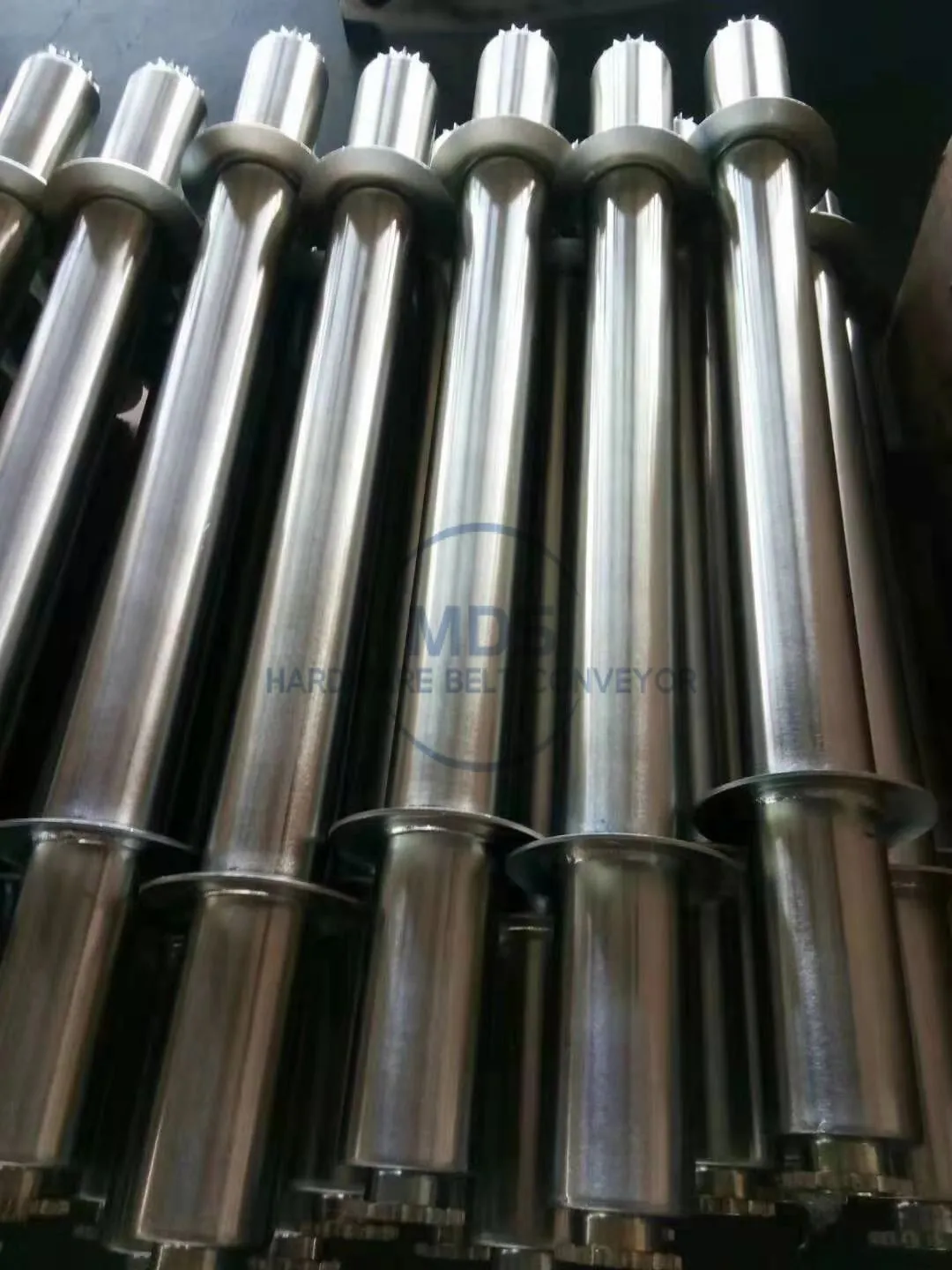 carbon steel gravity roller conveyor roller manufacturer for material handling equipment parts
