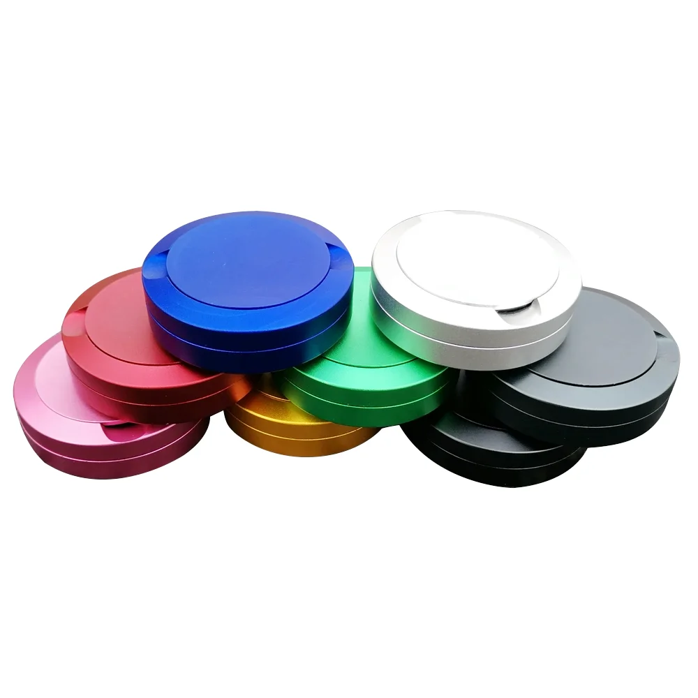 [CUSTOM] Empty Snus Cans Snus Box with Aluminum Material and Anodized Finish Portable Individuelle Snusdosen