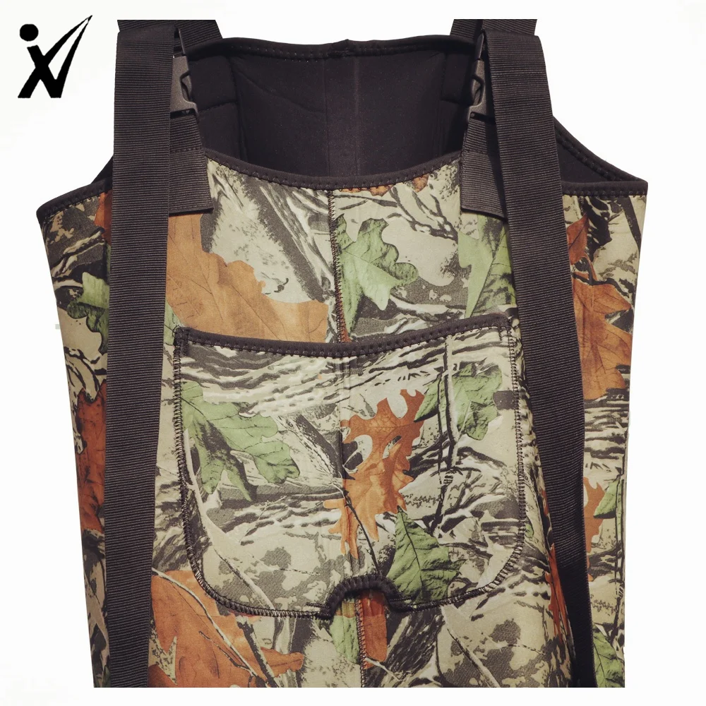 fishing Waders Camo Fishing Farm High-quality Colourful OEM Unisex 3.5-7mm Neoprene Chest Waders