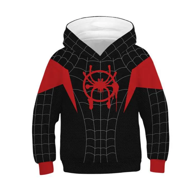 US Anime Cool Pullover Funny Tops Coat Scarlet spider hoodie young thug spider hoodie Jumper Sweatshirt SuperHero Hoodies