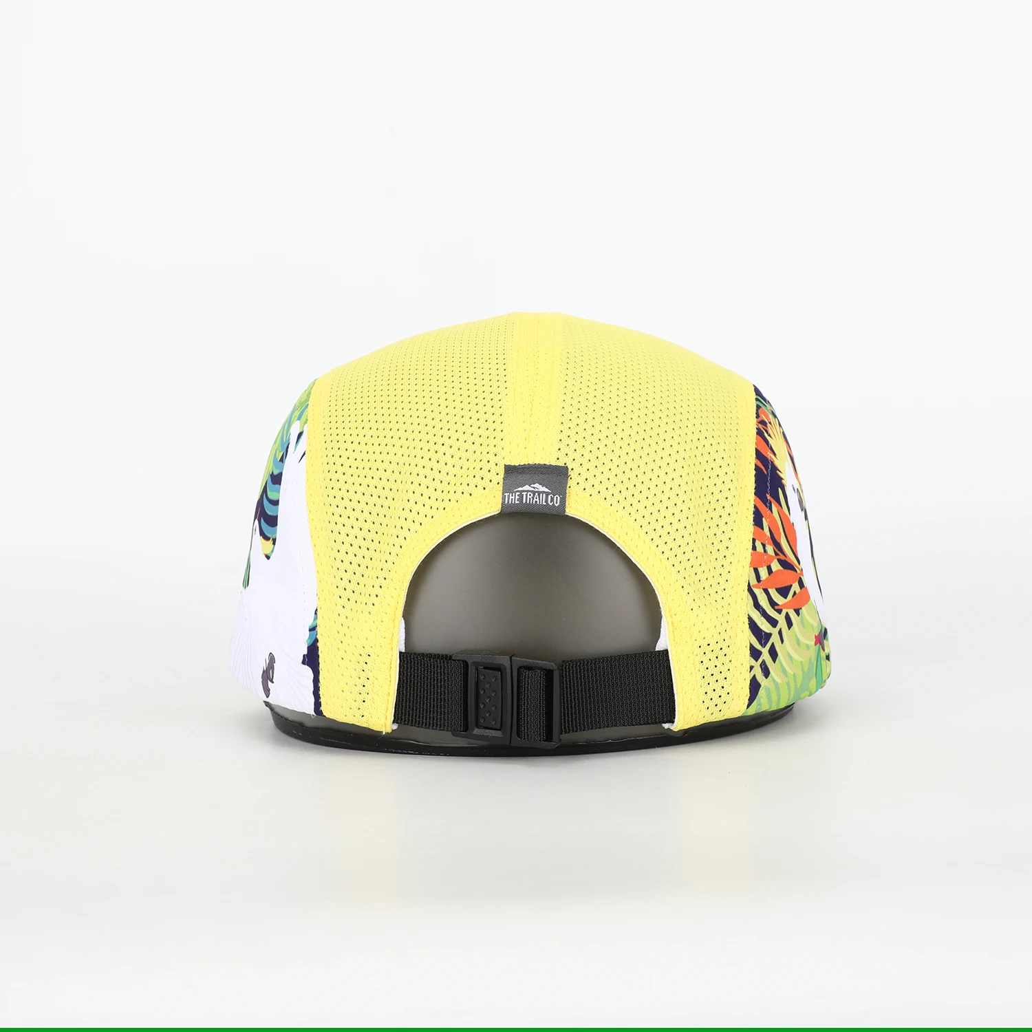 OEM Custom Design Rubber Printed Logo All Over Printing 5 Panel Camp Cap,Sports Running Camper Hat,Lightweight Camping Cap