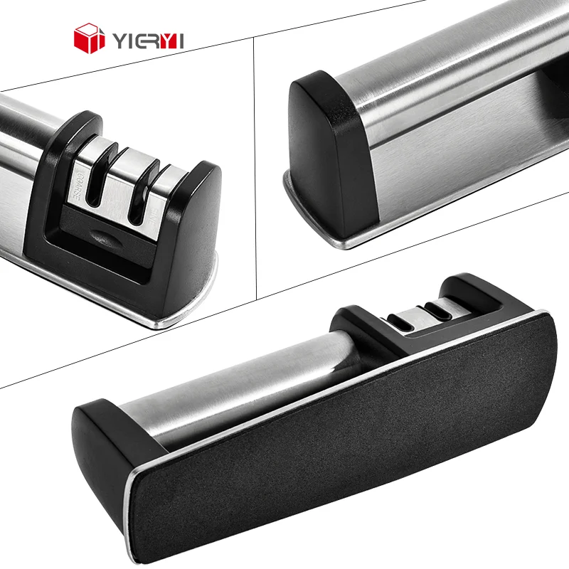 High Quality Steel Knife Tool Sharpens 2 Stage Knife Sharpener  For Sharpening Kitchen Knives And Scissors