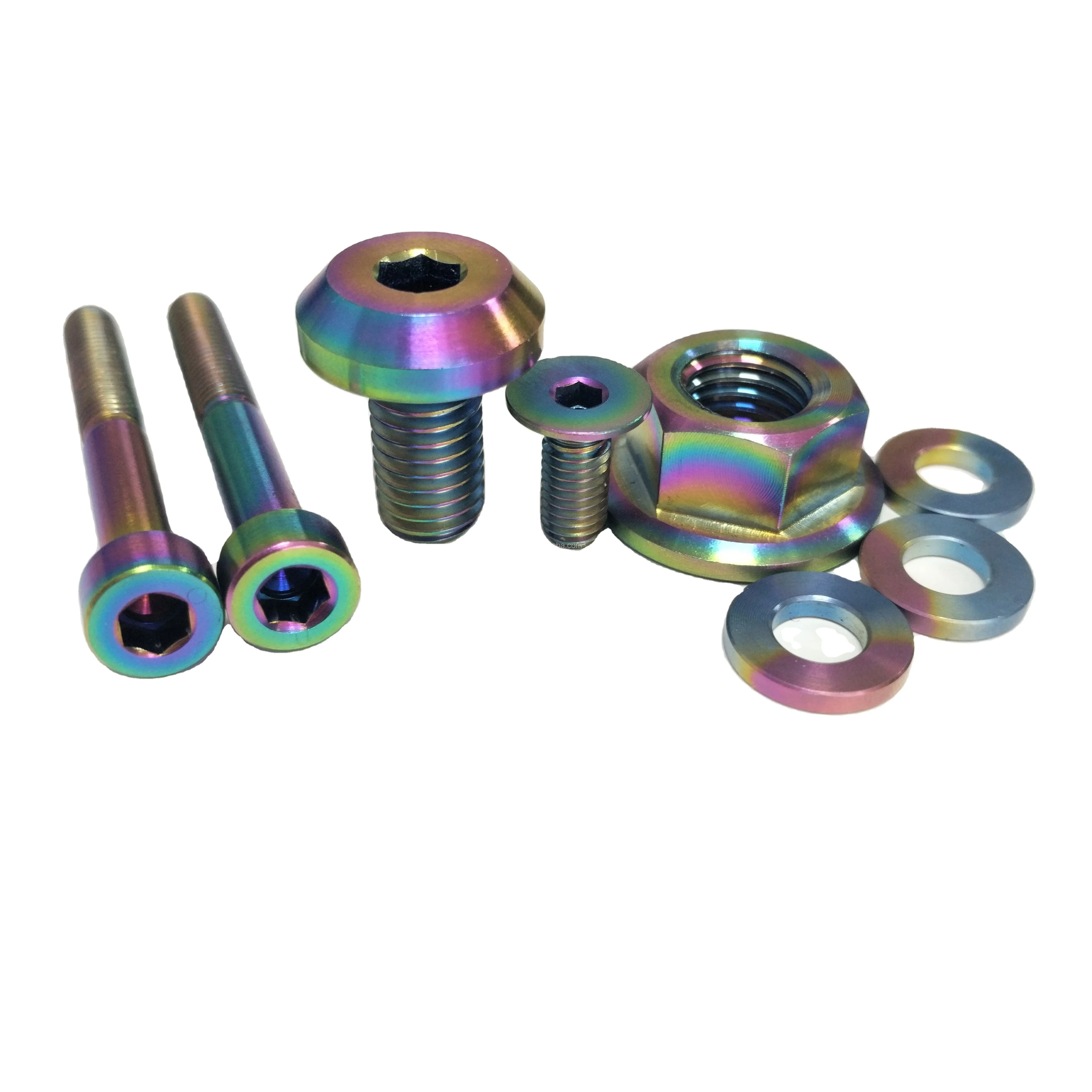 Factory price grade 5 titanium bolts and nuts, fasteners for Auto parts